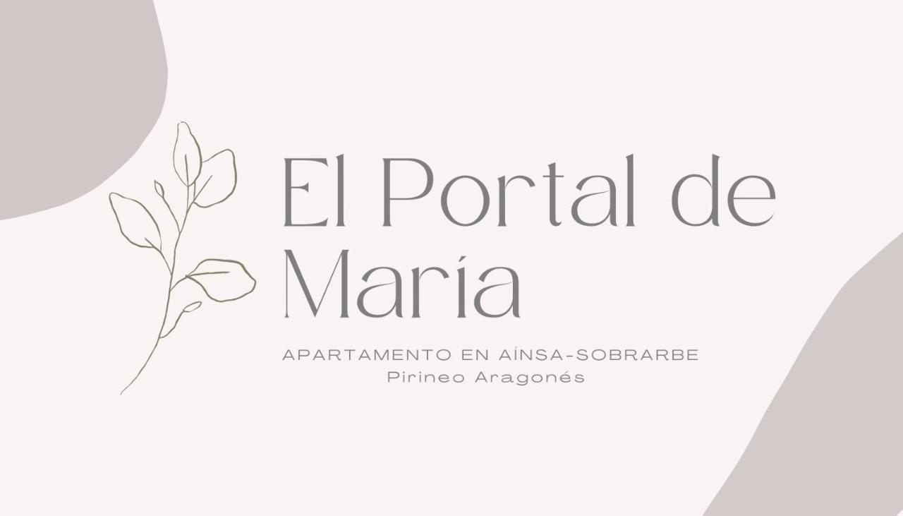 El Portal De Maria Daire Aínsa Dış mekan fotoğraf